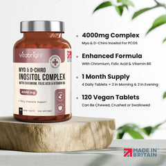 Myo Inositol & D Chiro Inositol for PCOS