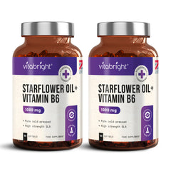 1000mg Starflower Oil Plus Vitamin B6 90 Capsules