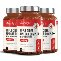 Apple Cider Vinegar Complex with Inulin, Probiotics, Turmeric, Ginger & Cayenne Pepper