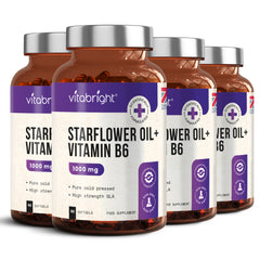 1000mg Starflower Oil Plus Vitamin B6 90 Capsules