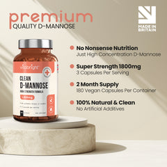 Clean D-Mannose - 1,800 mg