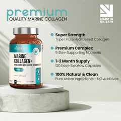 Marine Collagen Complex | 1165mg | 9 Powerful Nutrients | Advanced Formula