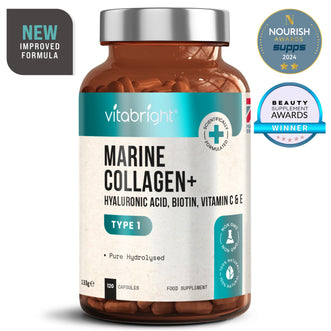 Marine Collagen Complex | 1165mg | 9 Powerful Nutrients | Advanced Formula